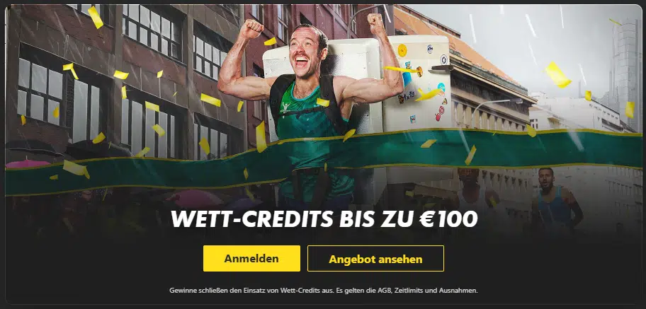 bet365 Wett Credits 100 Neukundenbonus